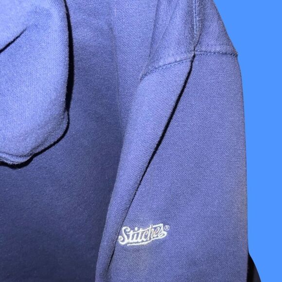 Stitches Kansas City Royals Hoodie Blue MLB Playoffs Hoodie Size Large - Picture 6 of 8